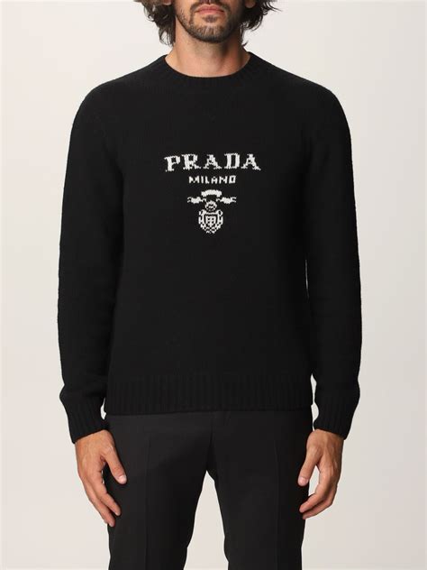 prada milano black jumper|prada jumpers.